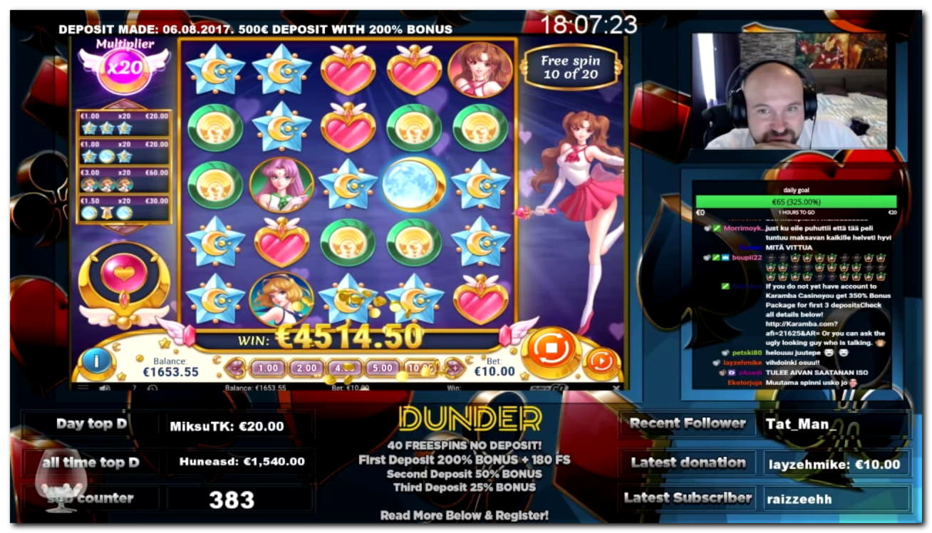 255 free spins ingen insättning på Challenge Casino